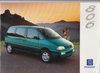 Peugeot 806 Prospekt brochure 1994