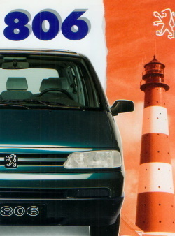 Peugeot 806 Prospekt Zubehör 1995