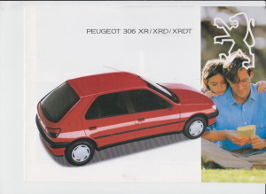 Peugeot 306 XR XRD XRDT Prospekt 1993  3576)