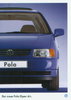 VW Polo Open Air Prospekt brochure 4 - 1995 - 3623