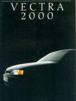 Opel Vectra 2000 Autoprospekt 9 - 1989