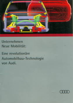 Audi Prospekt brochure ASF 2000 -3660