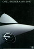 Opel PKW Programm Prospekt Oktober 1986
