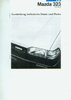 Mazda 323 Prospekt  Preisliste / Technik 1987