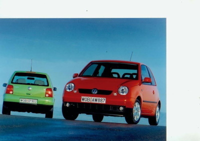 VW Lupo original Werksfoto Foto  9 - 1998 - 3726