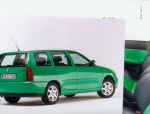 RAR VW Polo Variant Colour Concept Presseinformation 1998 3818