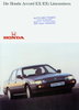 Honda Accord EX / EXI Limousine - Prospekt