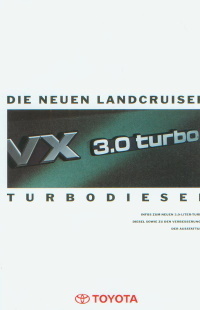 Toyota Landcruiser Autoprospekt 3814*
