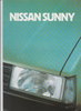 Nissan Sunny Autoprospekt brochure 1982 - 3929*