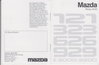 Mazda PKW Programm  - original Preisliste 1990