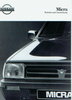 Nissan Micra Technikprospekt 1991 - 3963*