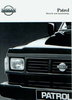 Nissan Patrol Technikprospekt Juli  1991 4013*