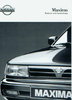 Nissan Maxima Prospekt Technik März 1991 - 4003*