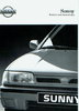 Nissan Sunny Prospekt Technik April 1992