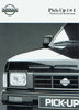 Nissan Pick Up 4x4 Prospekt Technik 9- 1991  4033*
