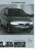 Nissan Vanette Cargo Prospekt Technik 12- 1999 4036*