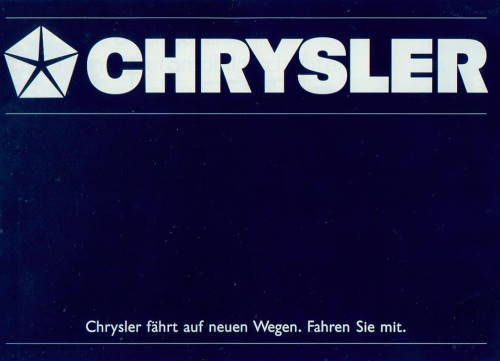 Chrysler Programm Prospekt 4067*