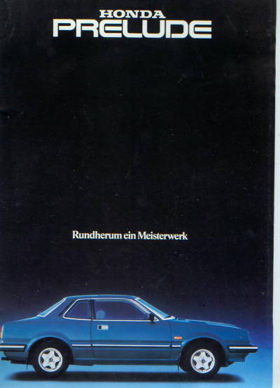 Honda Prelude Autoprospekt 4096*