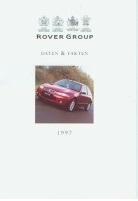 Rover Landrover MG  Prospekt 1997