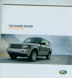 Range Rover Pressemappe 2007 - 4133*