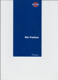 Nissan Primera  - Farbkarte 1993 - 4196*