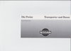 Nissan Transporter Bus Preisliste 2 - 1993 - 4218*