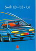 Suzuki Swift Werbeprospekt aus 1992  4323*