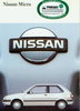 Nissan Micra Autoprospekt 1989 -4318*