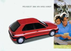 Peugeot 306 XR XRD XRDT  Prospekt aus 1993 - 4349*