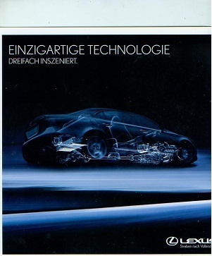 Lexus PKW  Programm Prospekt  - 4417*