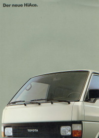 Toyota Hiace Prospekt 12 - 1985 - 4416*