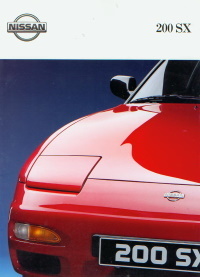 Nissan 200 SX Prospekt 1990 - 4422*