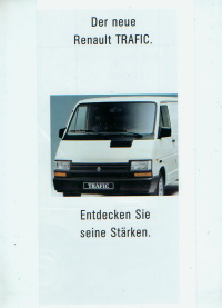 Renault Trafic Prospekt - 4481*