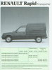Renault Rapid Transporter Preisliste 10 - 1991 - 4485*