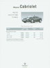 Renault Megane Cabrio Preisliste 3 - 1999 - 4502*