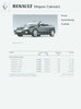 Renault Megane Cabrio Preisliste 1 - 2001 - 4498*