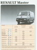 Renault Master Preisliste 2 - 1992 - 4509*