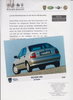 Rover 400 Presseliteratur aus 1998 - pf383*