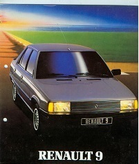 Renault 9 Autoprospekt Rarität für Sammler 4527*