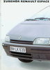 Renault Espace Prospekt Zubehör 6 - 1991 - 4553*