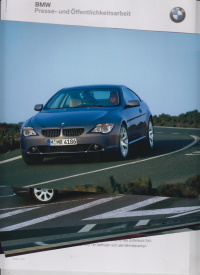 BMW 6er Coupé Presseinformation 2003 - pf763