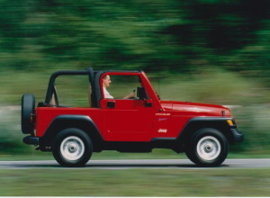 Jeep Wrangler Pressefoto 1997