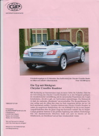 Chrysler Crossfire Presseinformation 2004 - pf936