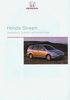 Honda Stream Prospekt carbrochure 2002