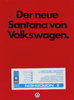 VW Santana Prospekt brochure 1981 -4764