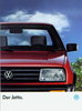 VW Jetta Autoprospekt  1989