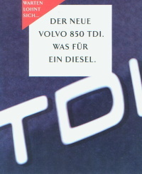 Volvo 850 TDI Autoprospekt brochure 4864