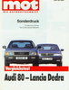 Audi 80 - Lancia Dedra Vergleichstest 1990 -4893