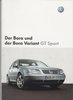 VW Bora GT Sport Prospekt und Preise 2004 -4950