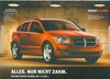 Dodge Caliber Preisliste 2006  -4960